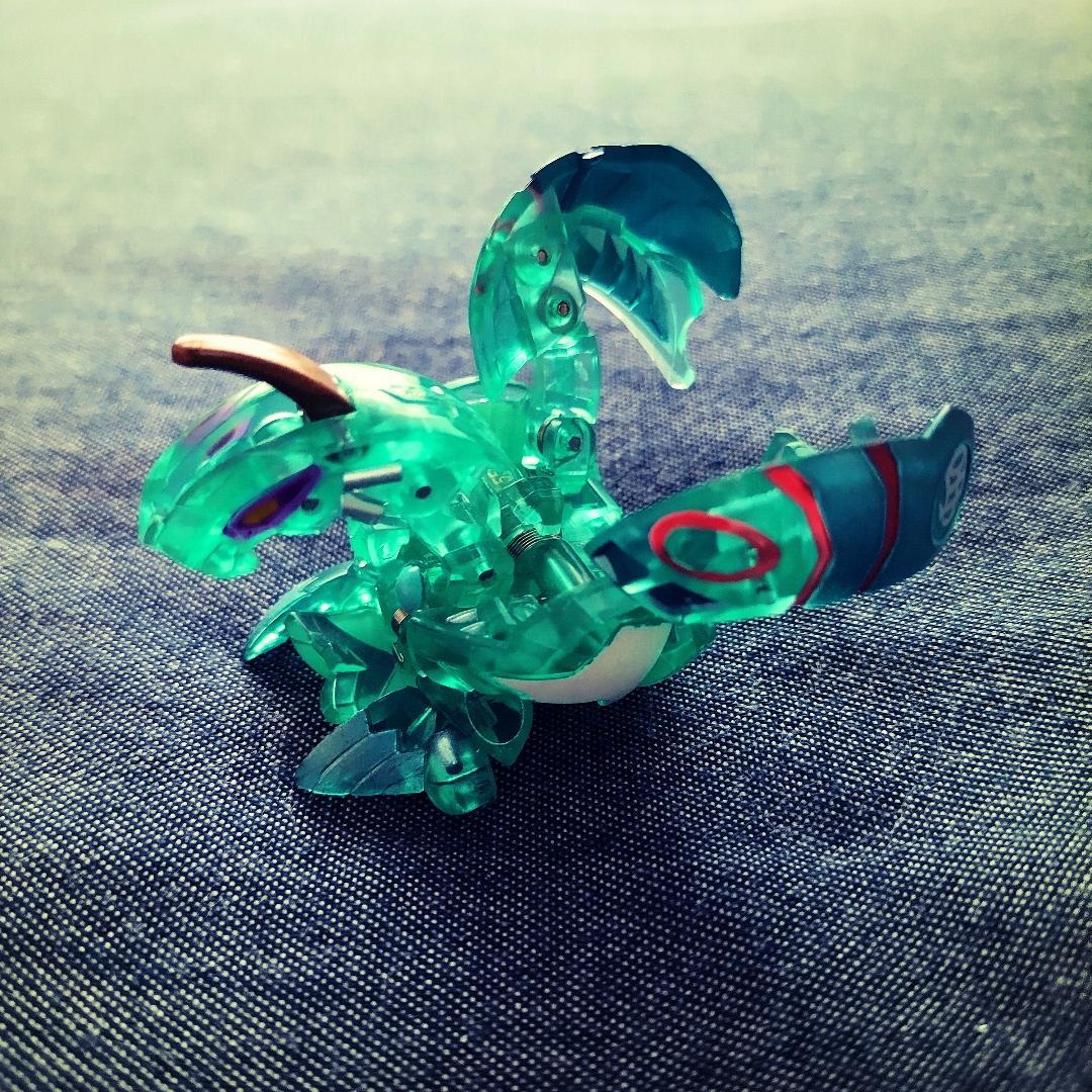 爆丸 Bakugan ヘリオスMKⅡ(マーク2) クリア グリーン
