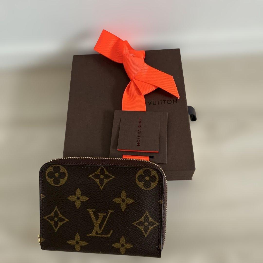 【美品】LOUIS VUITTON ジッピーパース モノグラム 財布
