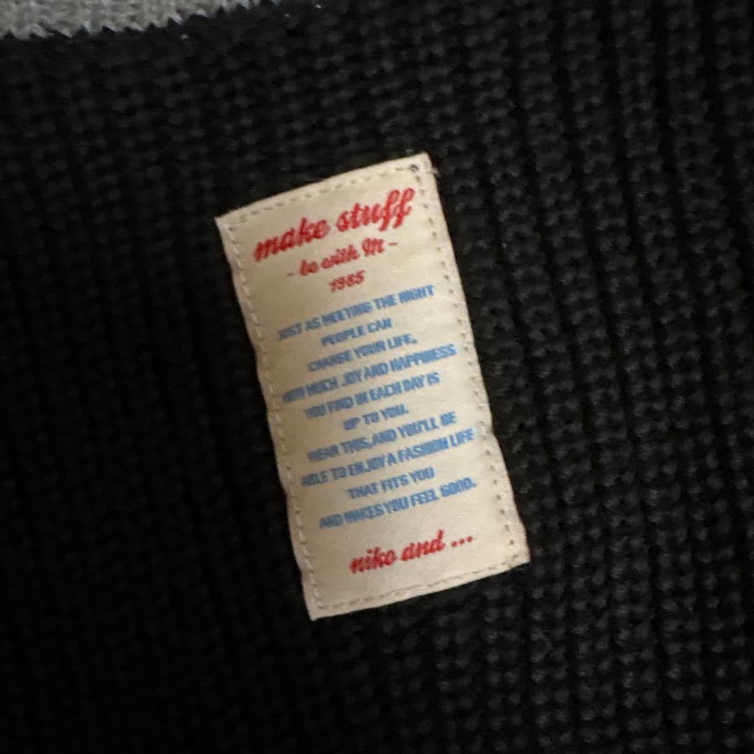 ［be with M］ Misayo キルドキカーディガン　Ｌサイズ　ニコアンド