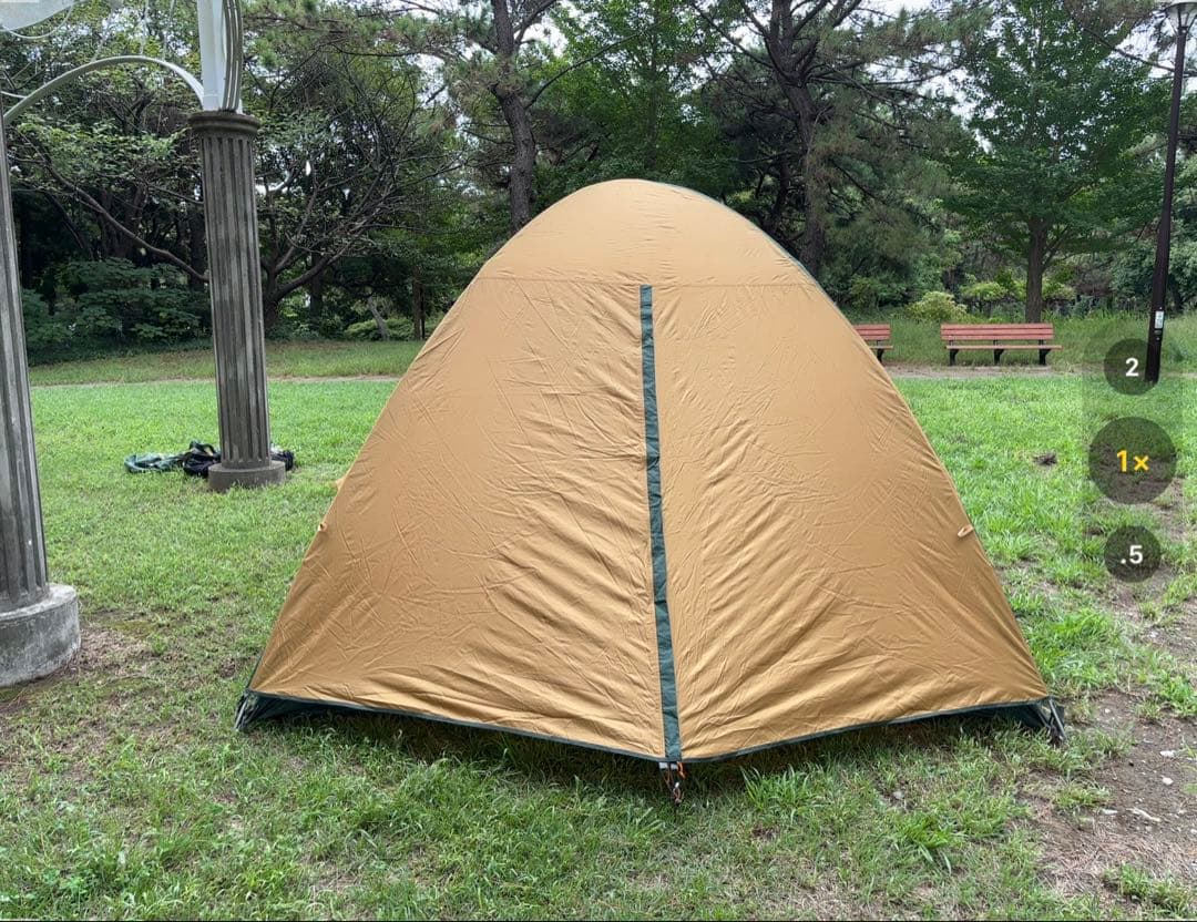 サムメンコ　　Coleman コールマン BC クロスドーム　美品