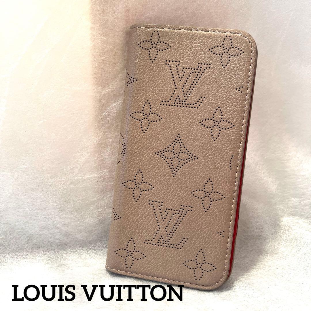 【正規品】LOUIS VUITTON iPhone８手帳型ケース