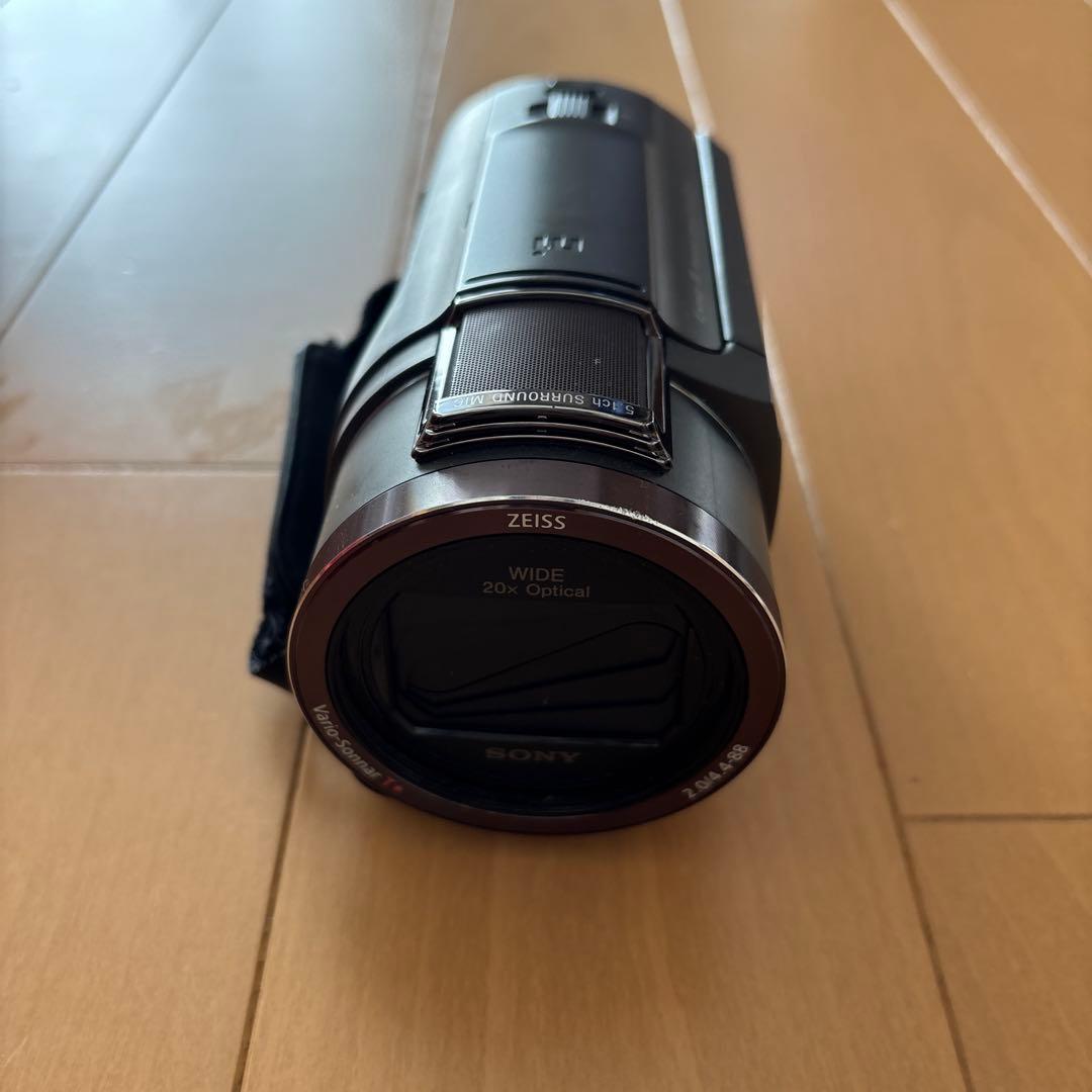 あんこSONY FDR-AX45 4Kビデオカメラ本体 バッテリー付き