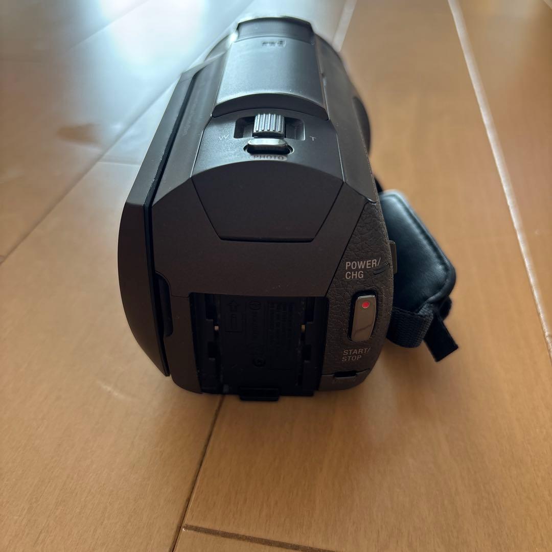 あんこSONY FDR-AX45 4Kビデオカメラ本体 バッテリー付き
