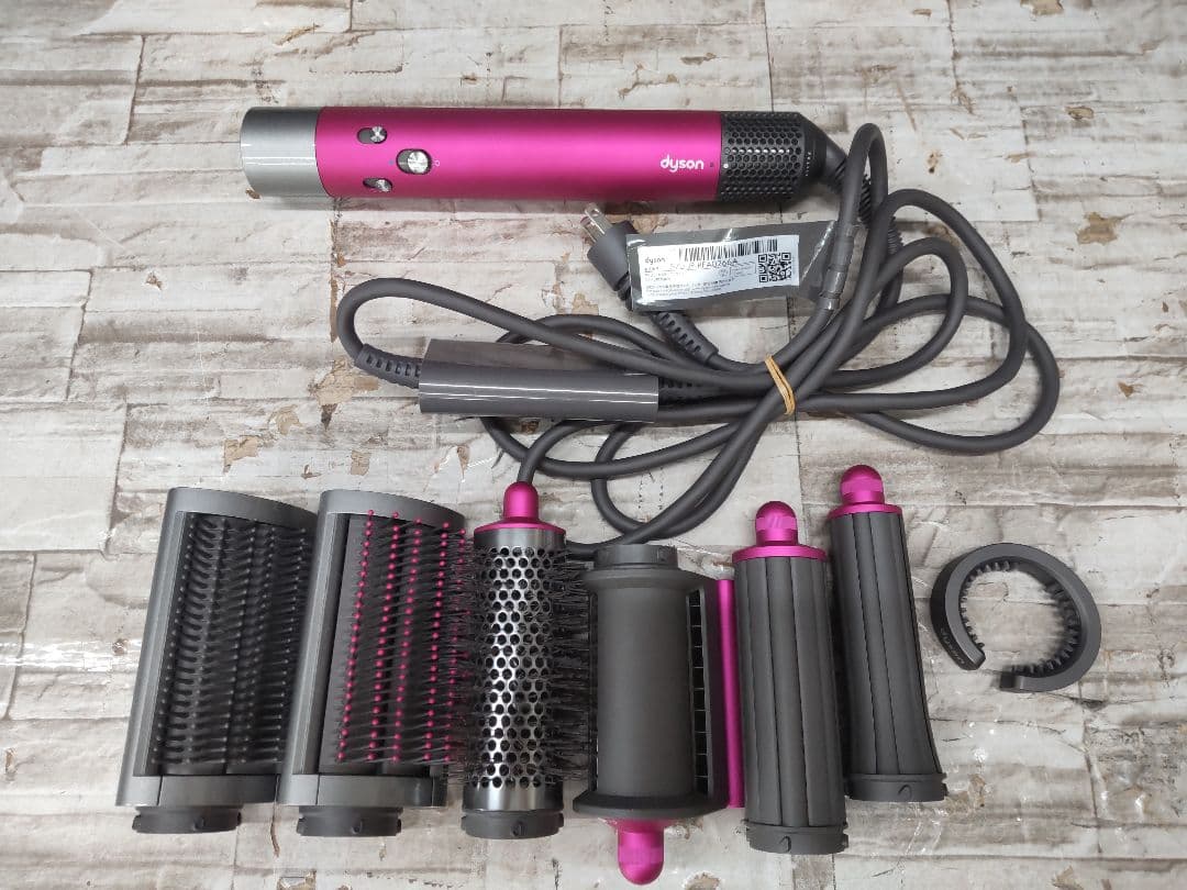 7/0827k01 ダイソン ヘアスタイラー HS05 ピンク