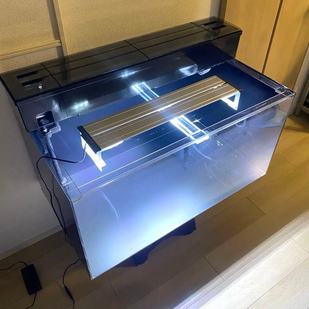 【極美品】900×500×450 アクリル水槽 GEXグランデフィルター セット