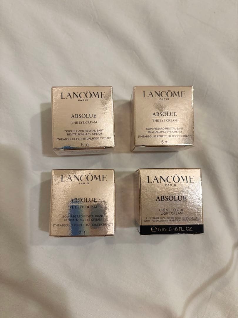 LANCOME ABSOLUE アプソリュ　ポーチ付きトライアルセット