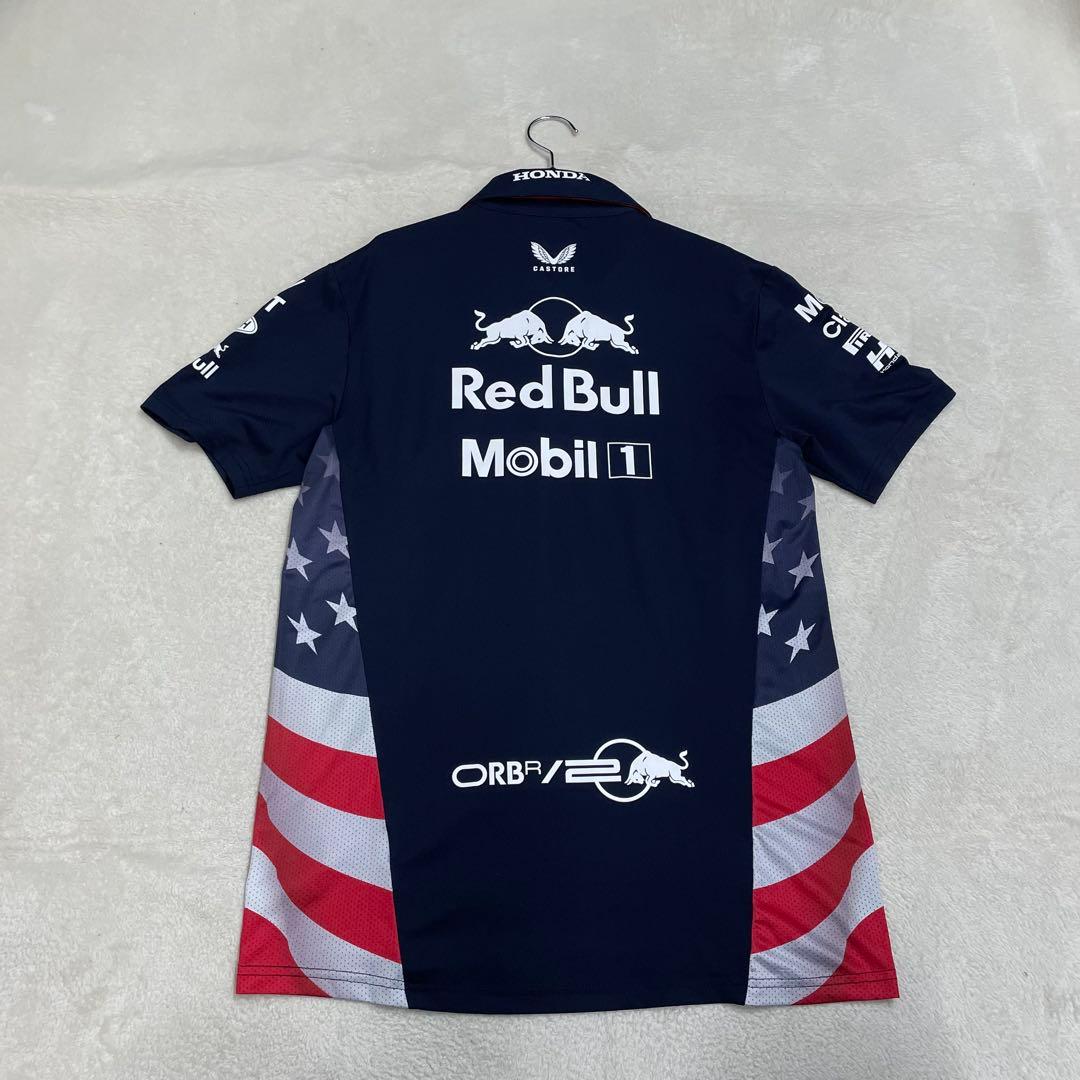 オラクル レッドブル レーシングチーム F1 ポロシャツ M 支給品 アメリカ