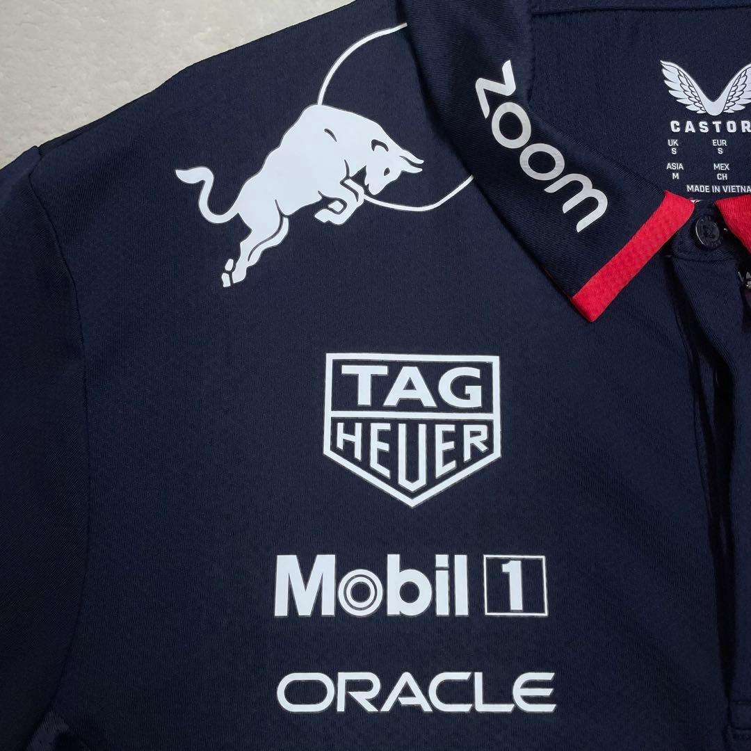 オラクル レッドブル レーシングチーム F1 ポロシャツ M 支給品 アメリカ