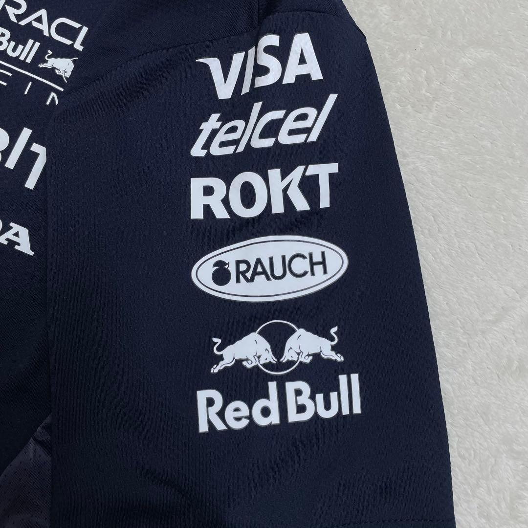 オラクル レッドブル レーシングチーム F1 ポロシャツ M 支給品 アメリカ