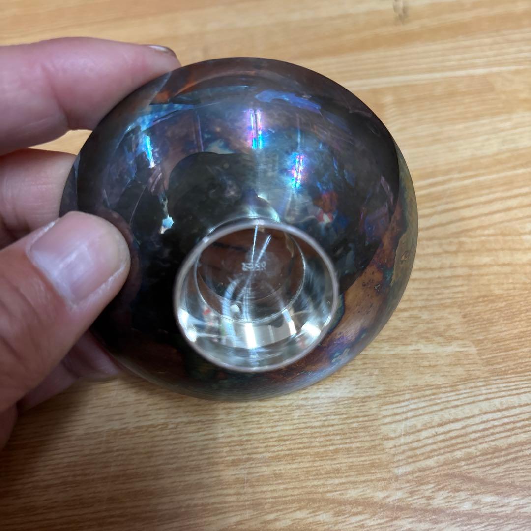 純銀 銀盃 銀杯 110g