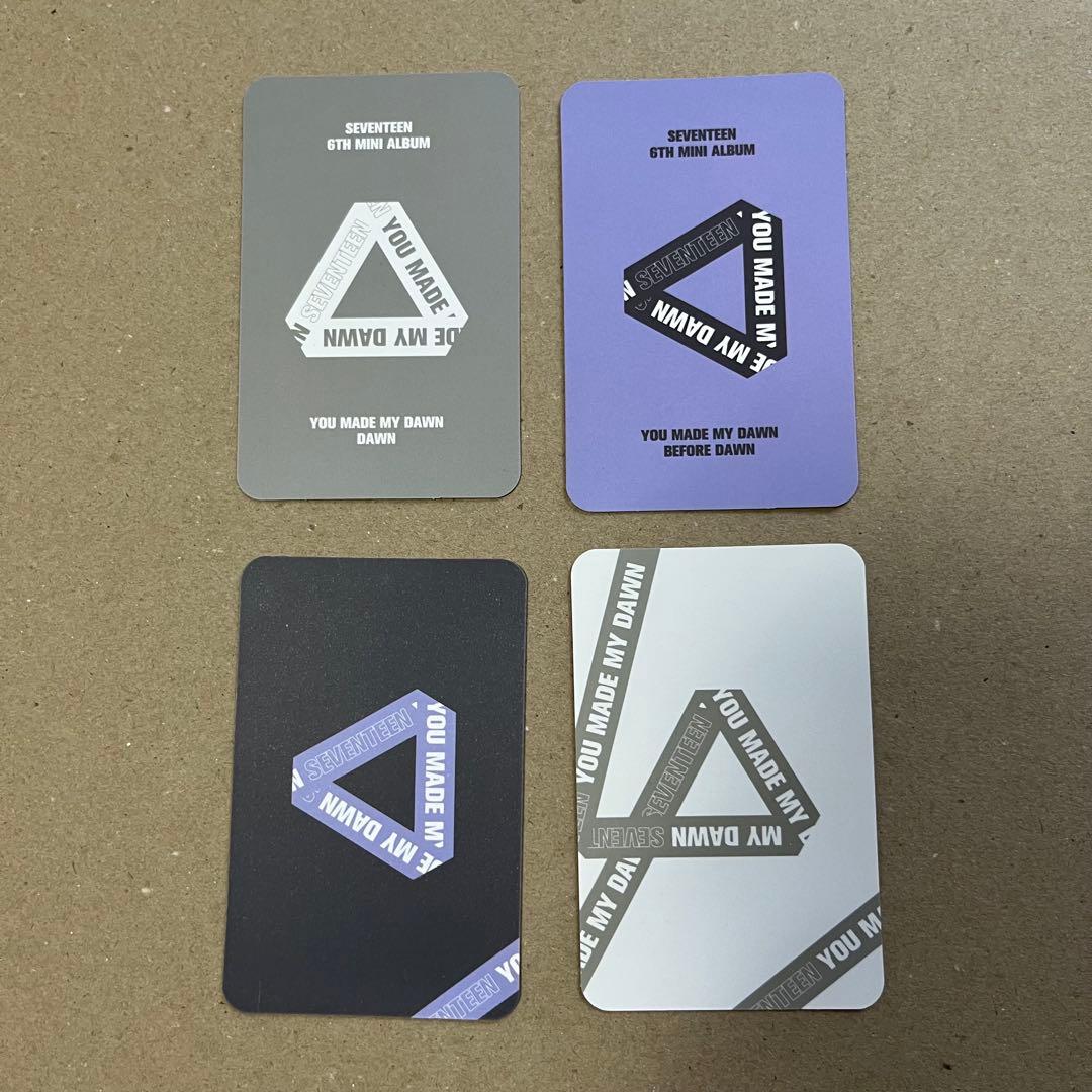 セブチ ジョンハン トレカ 【バラ売りは3枚以上から】