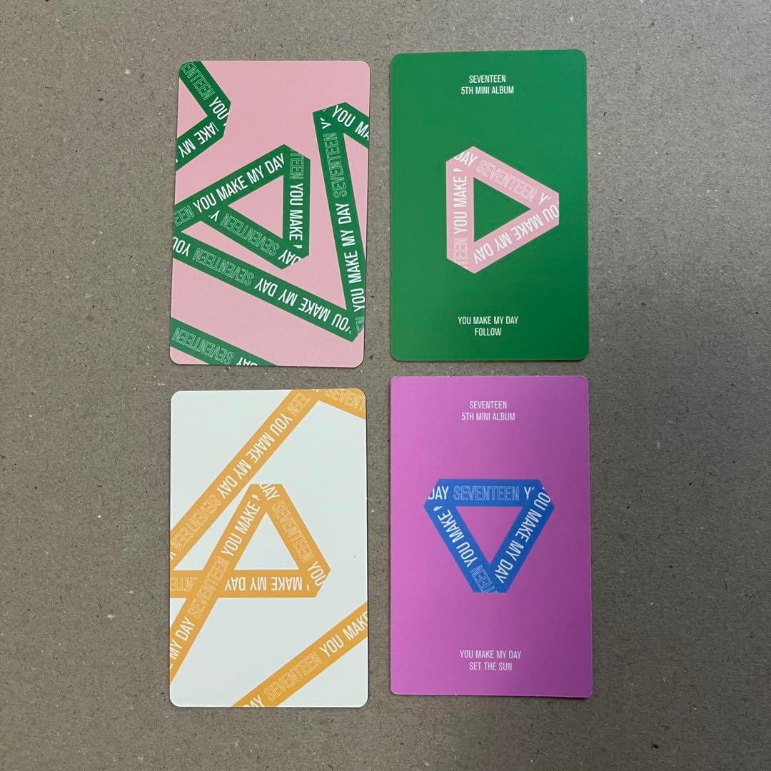 セブチ ジョンハン トレカ 【バラ売りは3枚以上から】