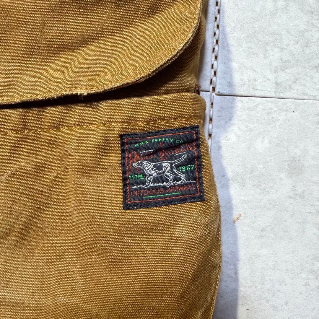 90s POLO ralph lauren ダックハンティングベスト コットン