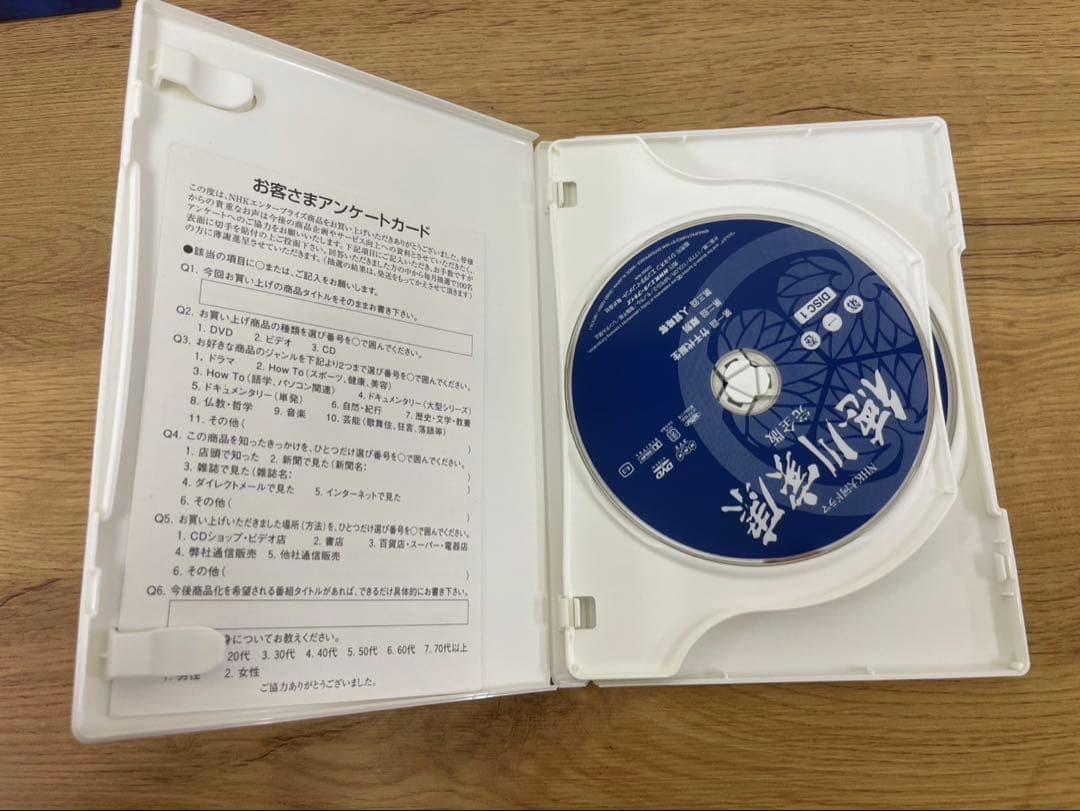 NHK大河ドラマ「徳川家康」滝田栄主演 完全版DVD-BOX第壱集・第弐集セット