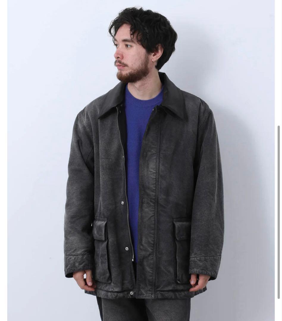 AURALEE PRODUCT COTTON DUCK BLOUSON サイズ5