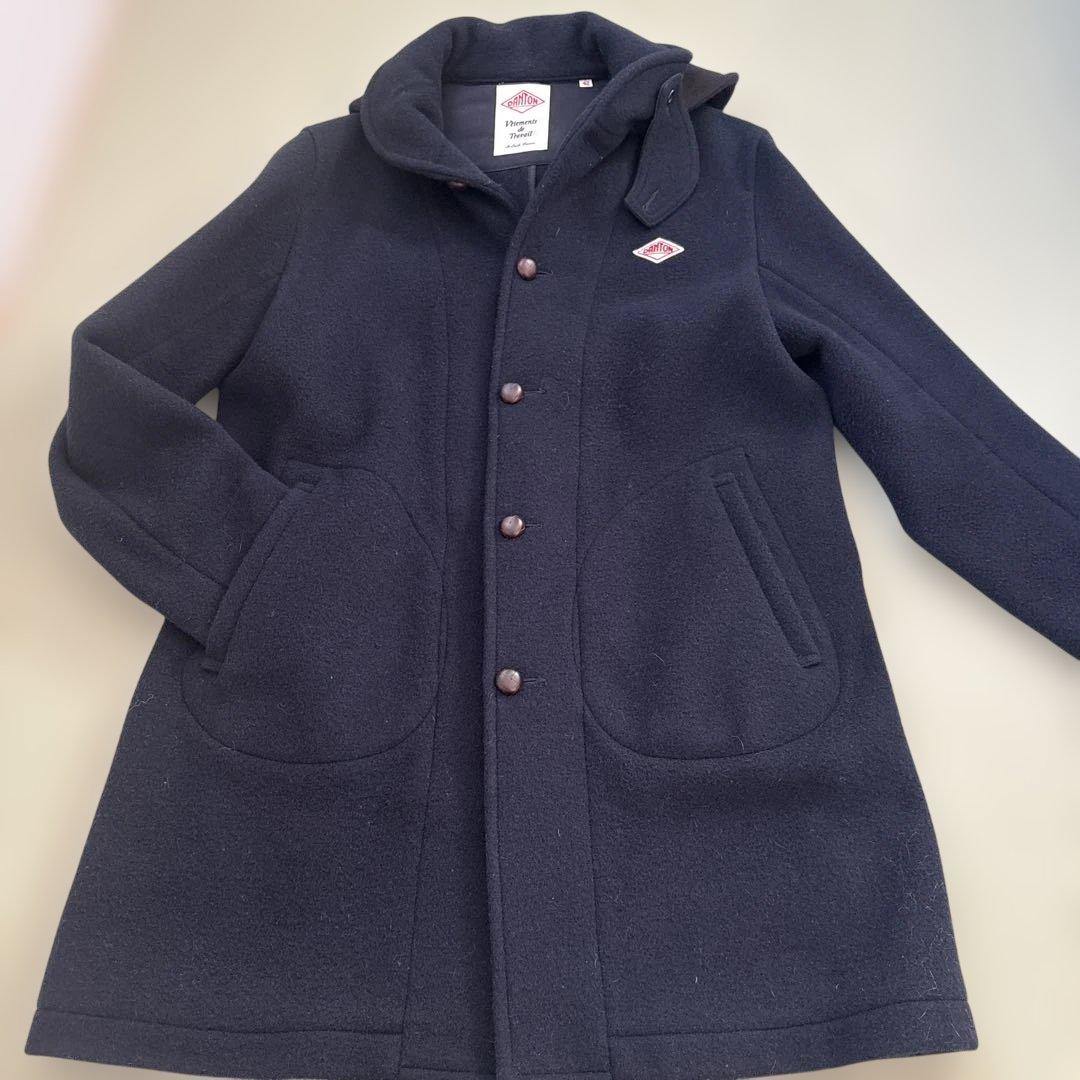 【Yoshi】ダントン　ウールモッサ フードコート　サイズ42 XL