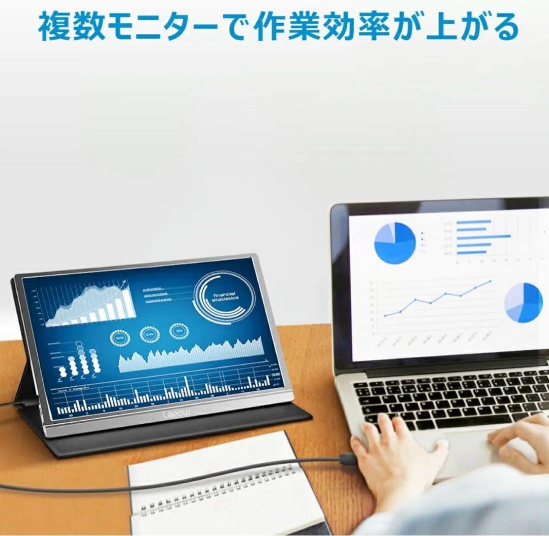 中古　モバイルモニター モバイルディスプレイ 15.6インチ Lepow