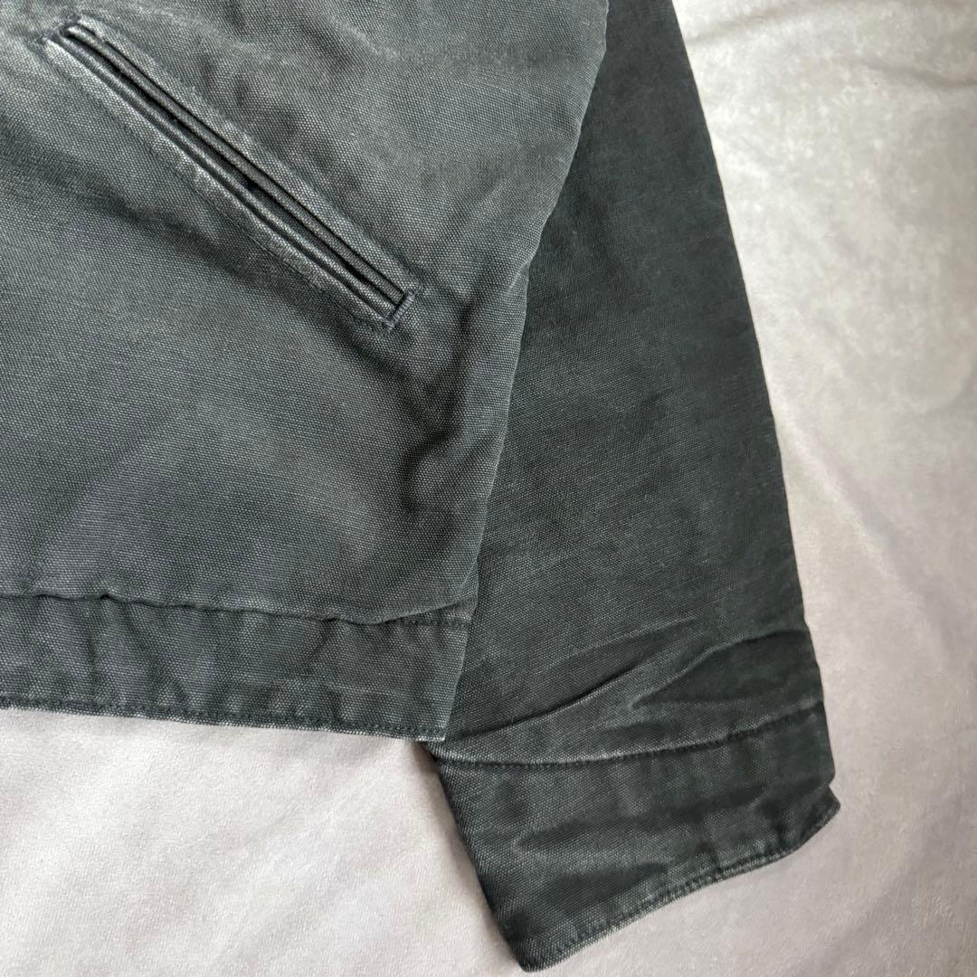 90s カーハート デトロイトジャケット USA製 JB105 46 ブラック