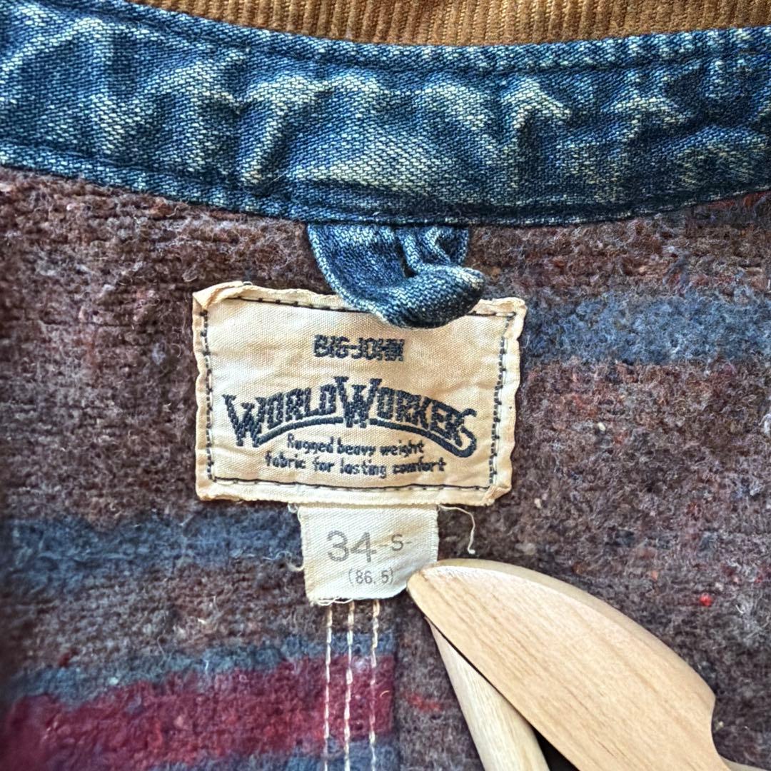 konkon　BIG JOHN ビッグジョン デニム カバーオール