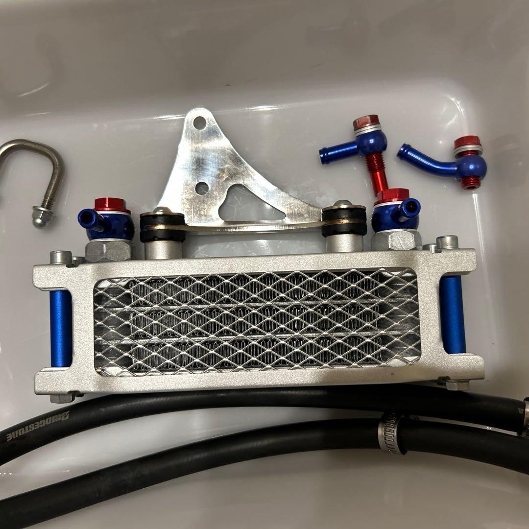 TAKEGAWA オイルクーラー アルミ製 コンパクト