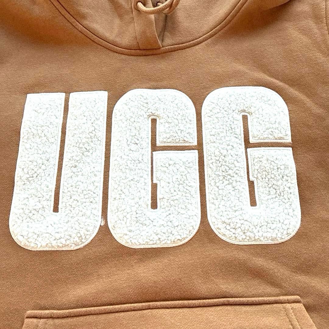 最終値下げ UGG ブラウン フード付きパーカー　キャメル　茶色