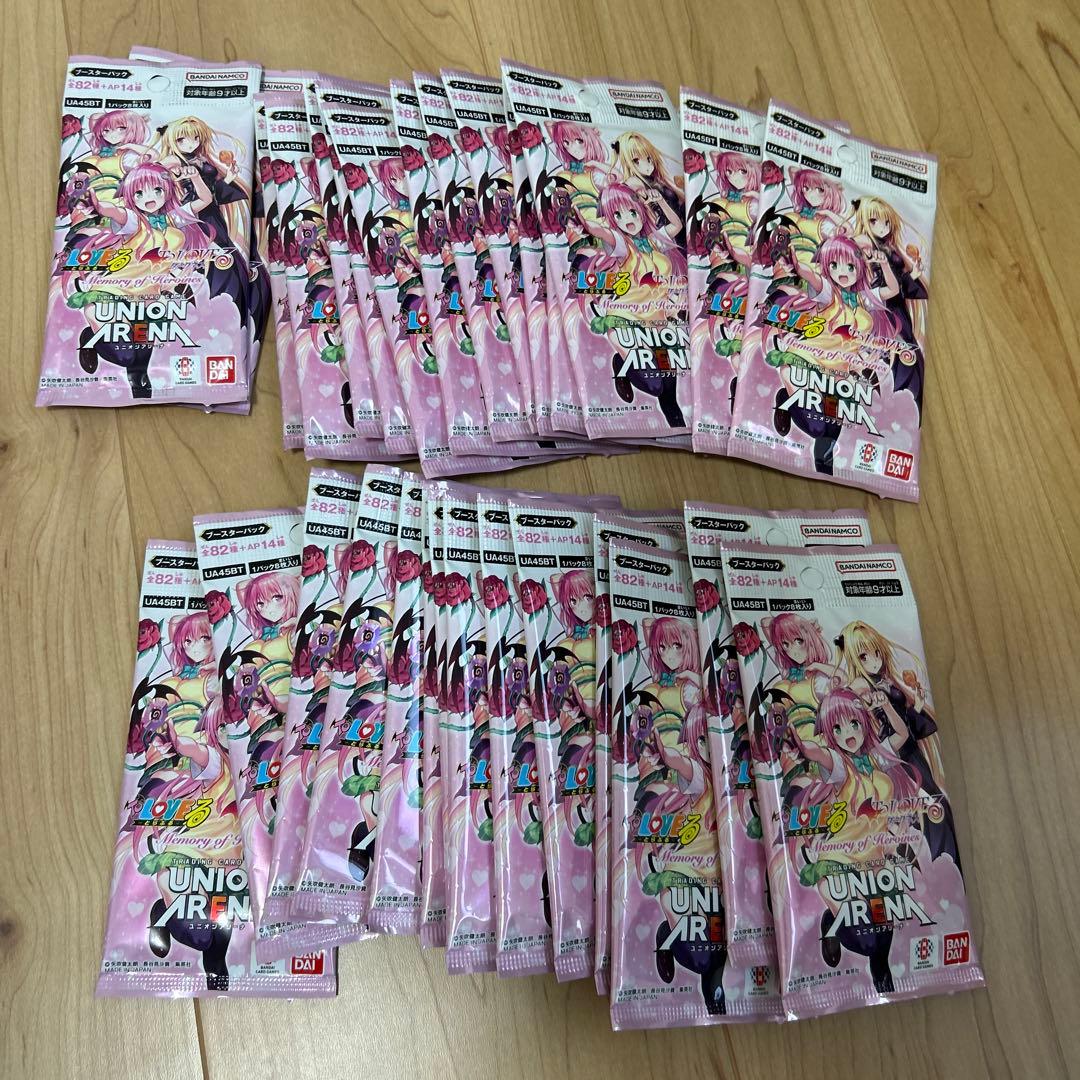 ユニオンアリーナ　ユニアリ　ToLOVEる 29パック　パラレルなし
