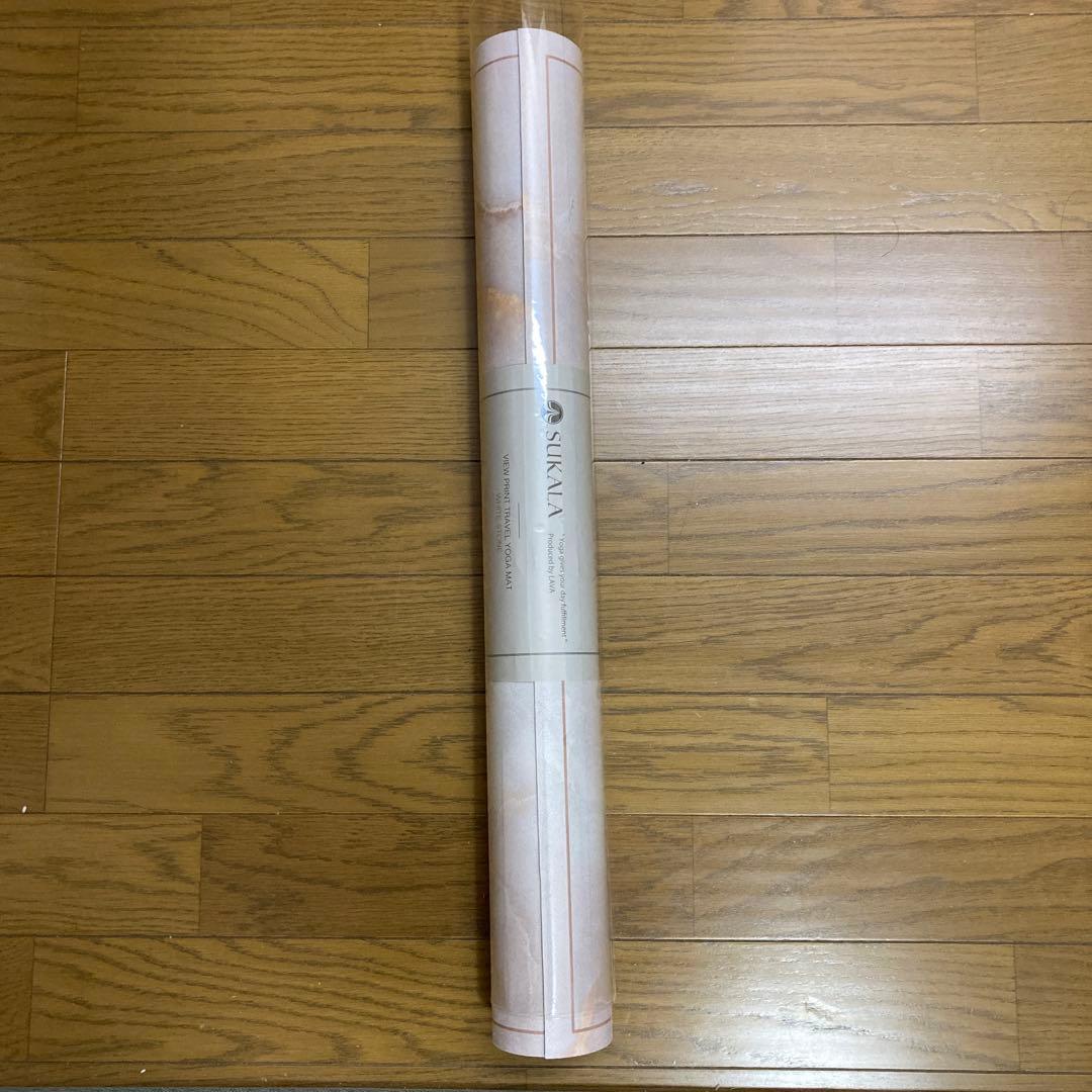 SUKALA VIEW PRINT トラベルヨガマット ホワイトストーン　大理石