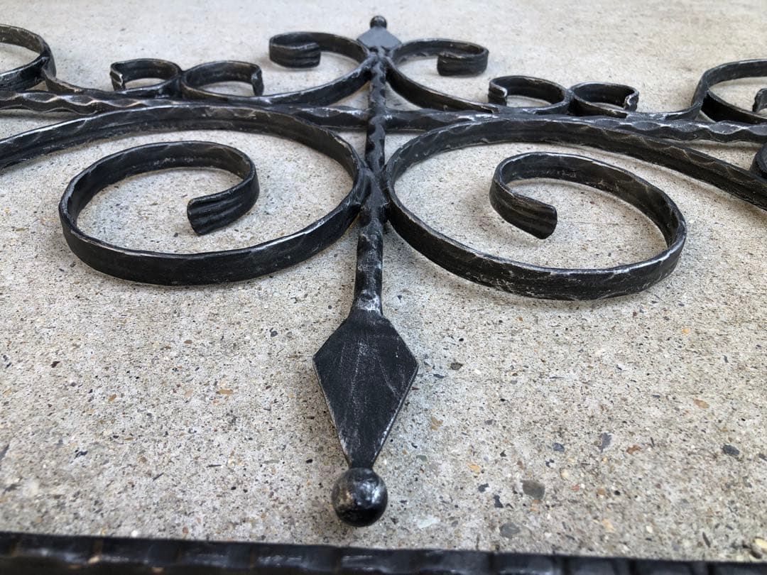 アイアン装飾パネル✨　オーダー品1点物　約77.5cm x 45cm