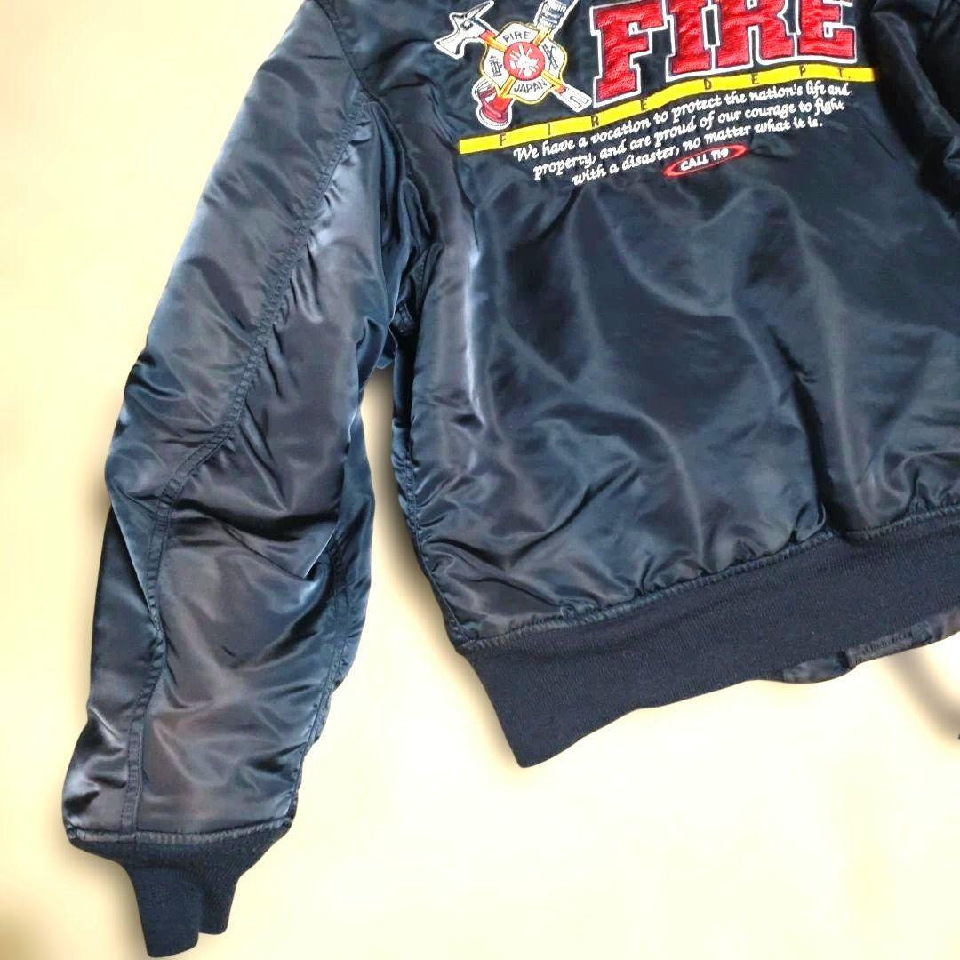 希少❗ALPHA INDUSTRIES ミリタリージャケット MA1　USA製
