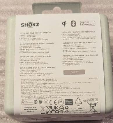 イヤホン SHOKZ OPENFIT 2+