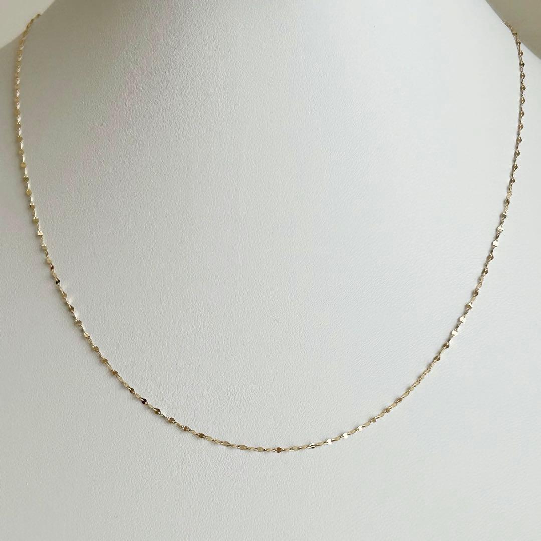 早いもの勝ち‼️超大特価✨新品 日本製 18金 ネックレス 40cm キラキラ