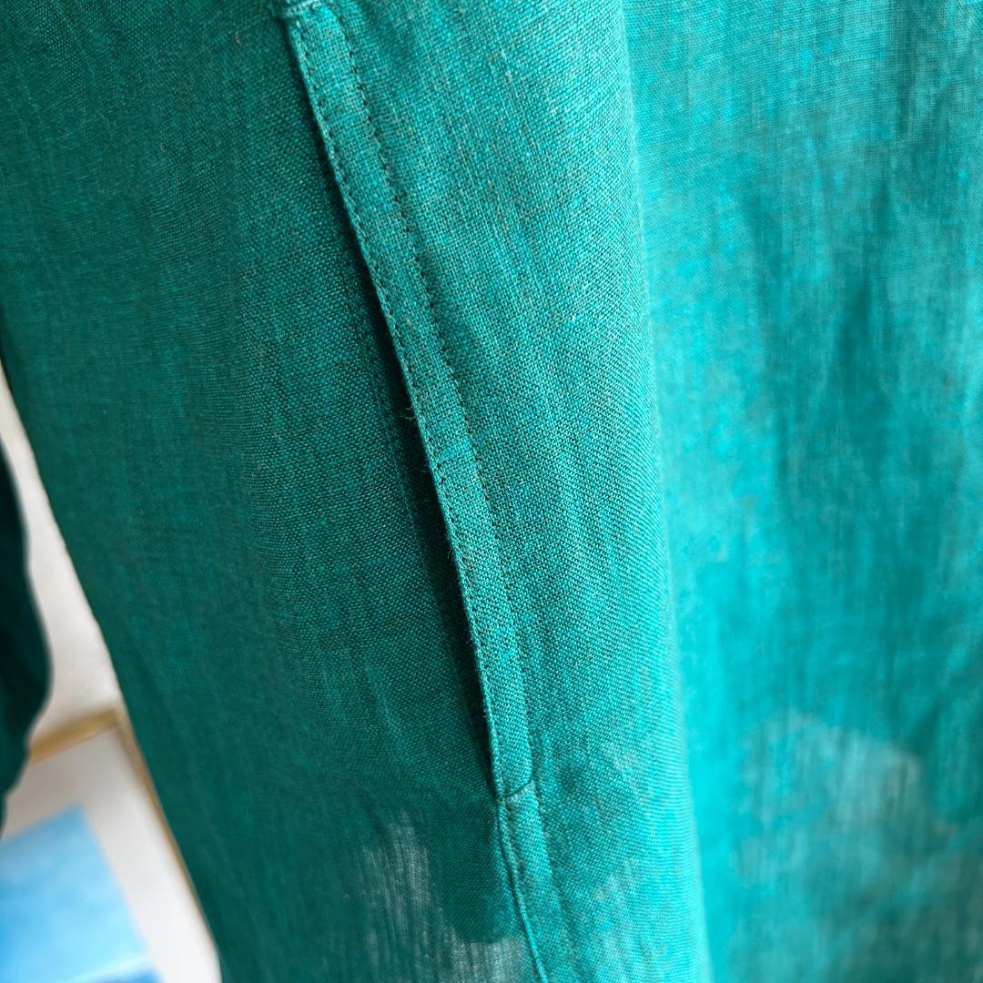 新品タグ付★LOROPIANA★リネン★ポケット★チュニック★ワンピース