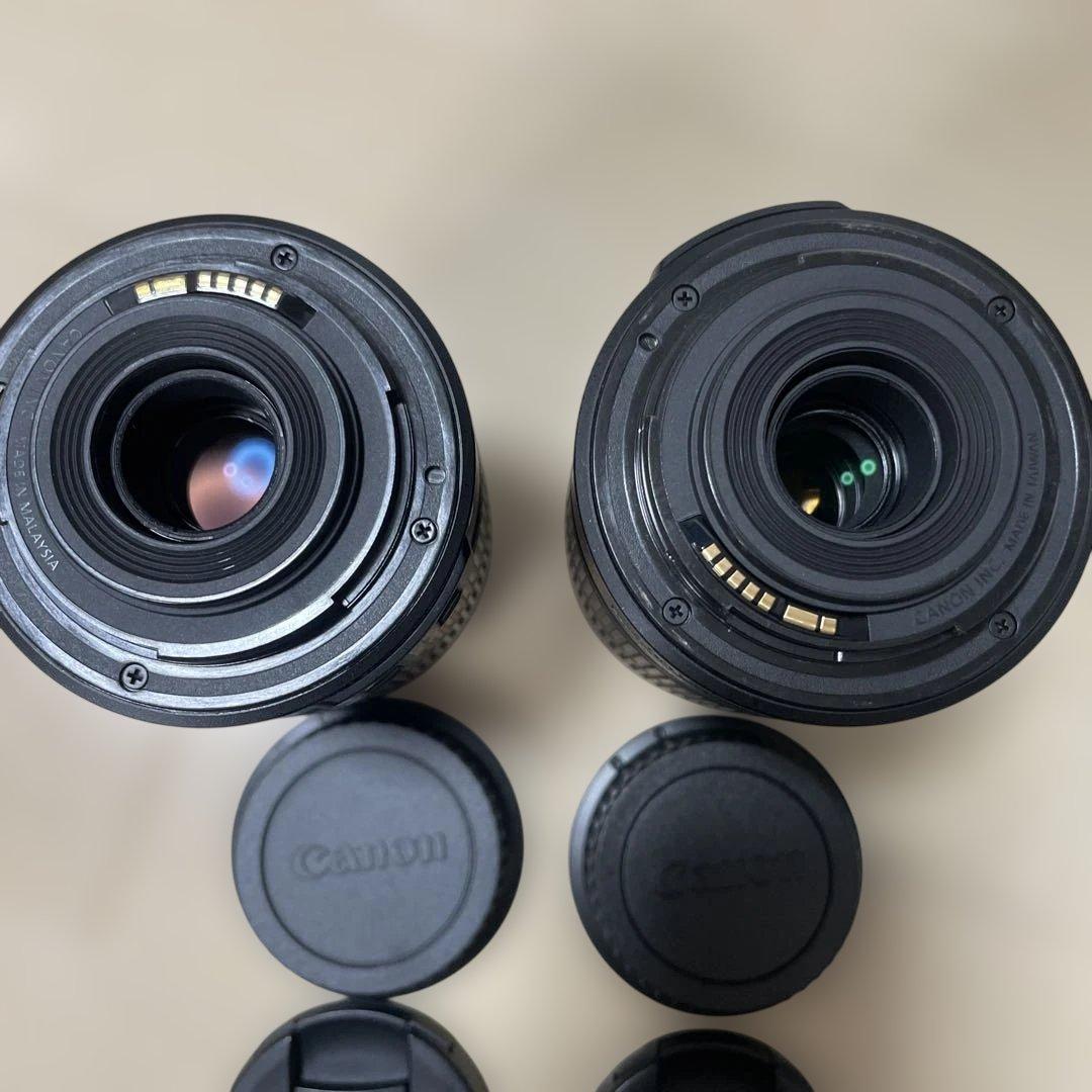 Canon EF-S 55-250mm IS2 ズームレンズ　2本