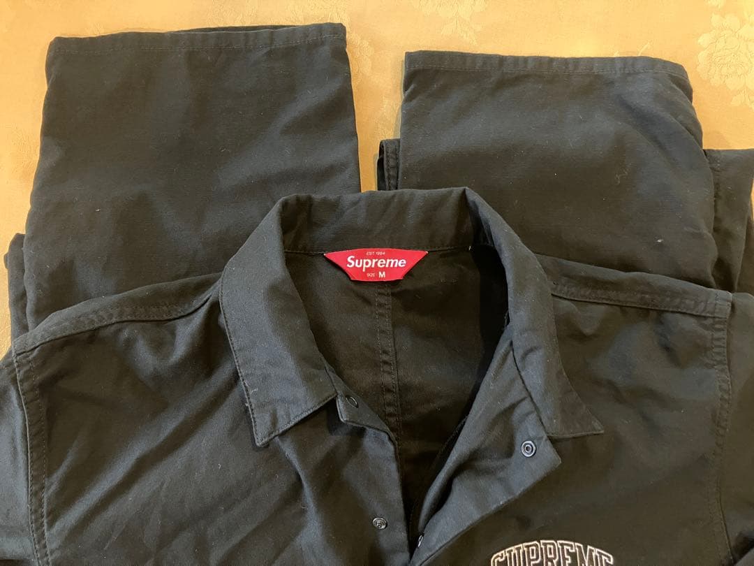 シュプリーム Coveralls カバーオール ツナギ　Mサイズ