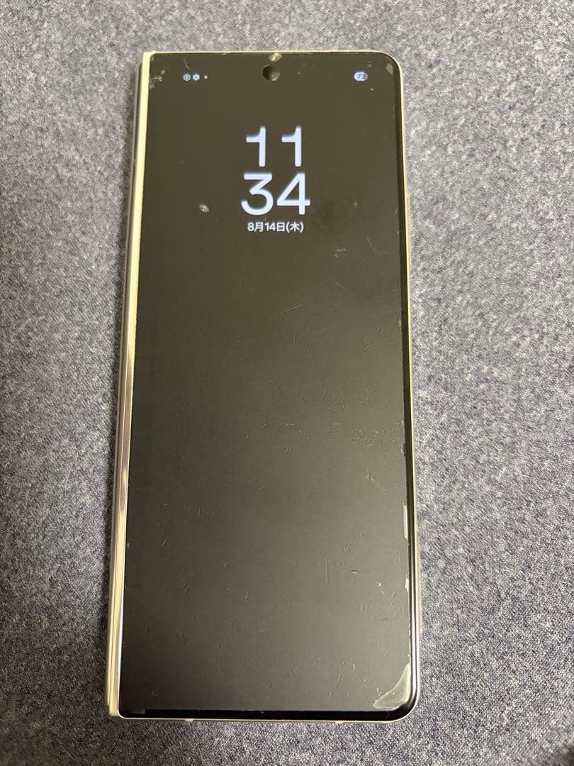 8ヶ月使用★Galaxy Z Fold5 256GB クリーム 韓国版