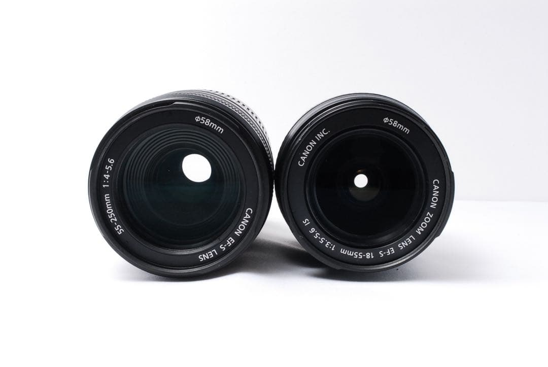 ダブルレンズセット❤️Canon kiss X9i❤️説明書付きで安心✨