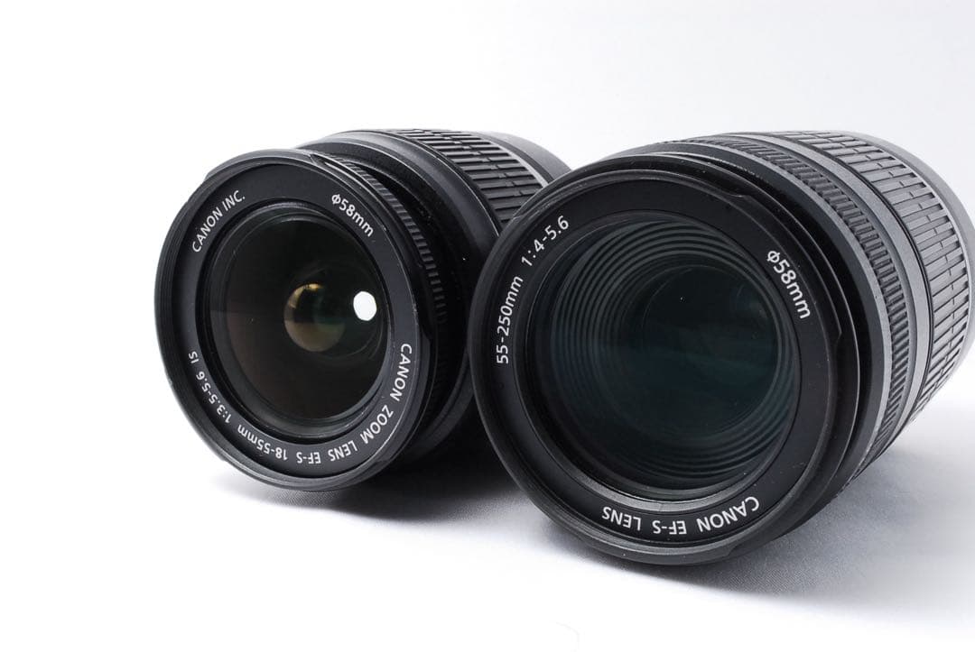 ダブルレンズセット❤️Canon kiss X9i❤️説明書付きで安心✨