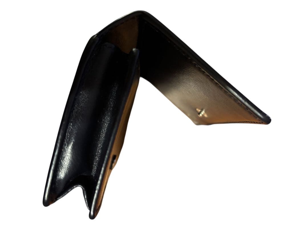 美品‼️SAINT LAURENT ネイビー　名刺入れ