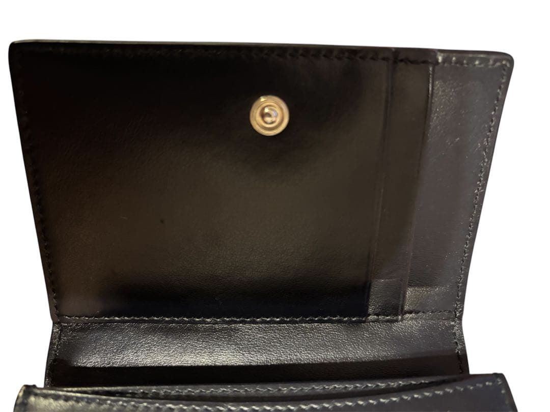 美品‼️SAINT LAURENT ネイビー　名刺入れ