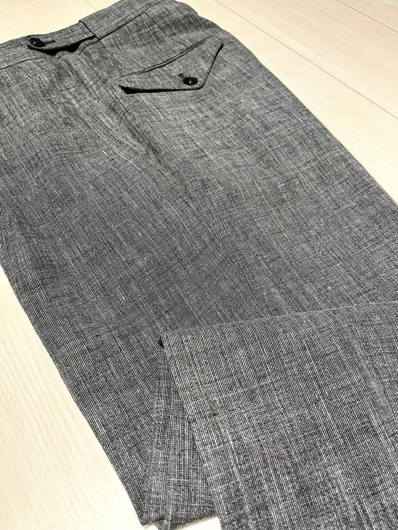 GTA SERGIO ウールリネンシルクスラックス サイズ44