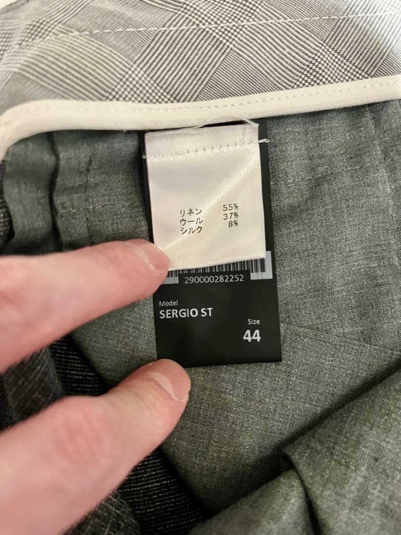 GTA SERGIO ウールリネンシルクスラックス サイズ44