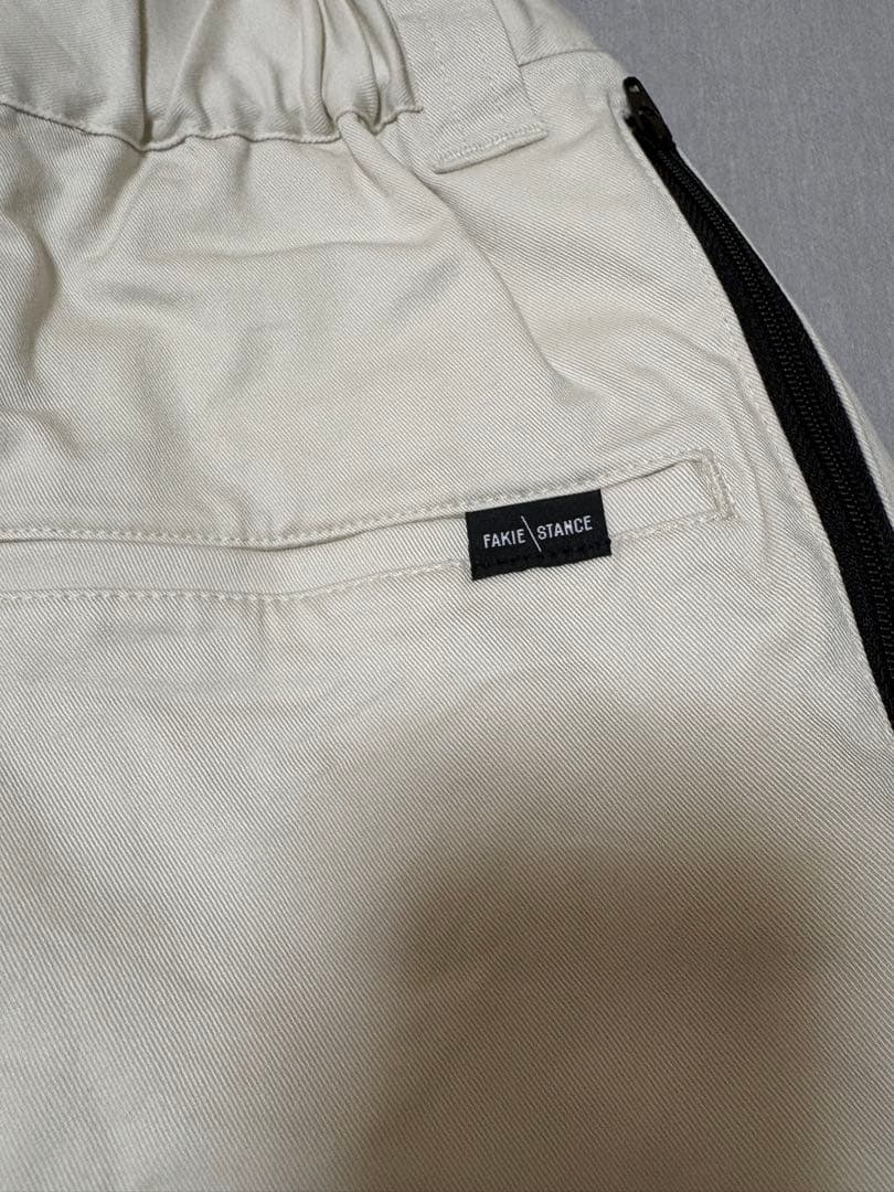 FAKIE STANCE D-40 chino ホワイト フェイキースタンス