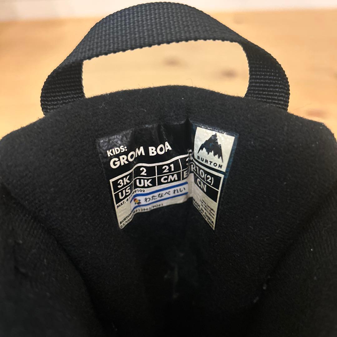 BURTON 21cm キッズ　ブーツ