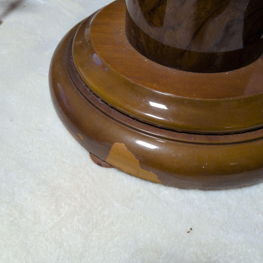 木製コートハンガー ブラウン 6フック