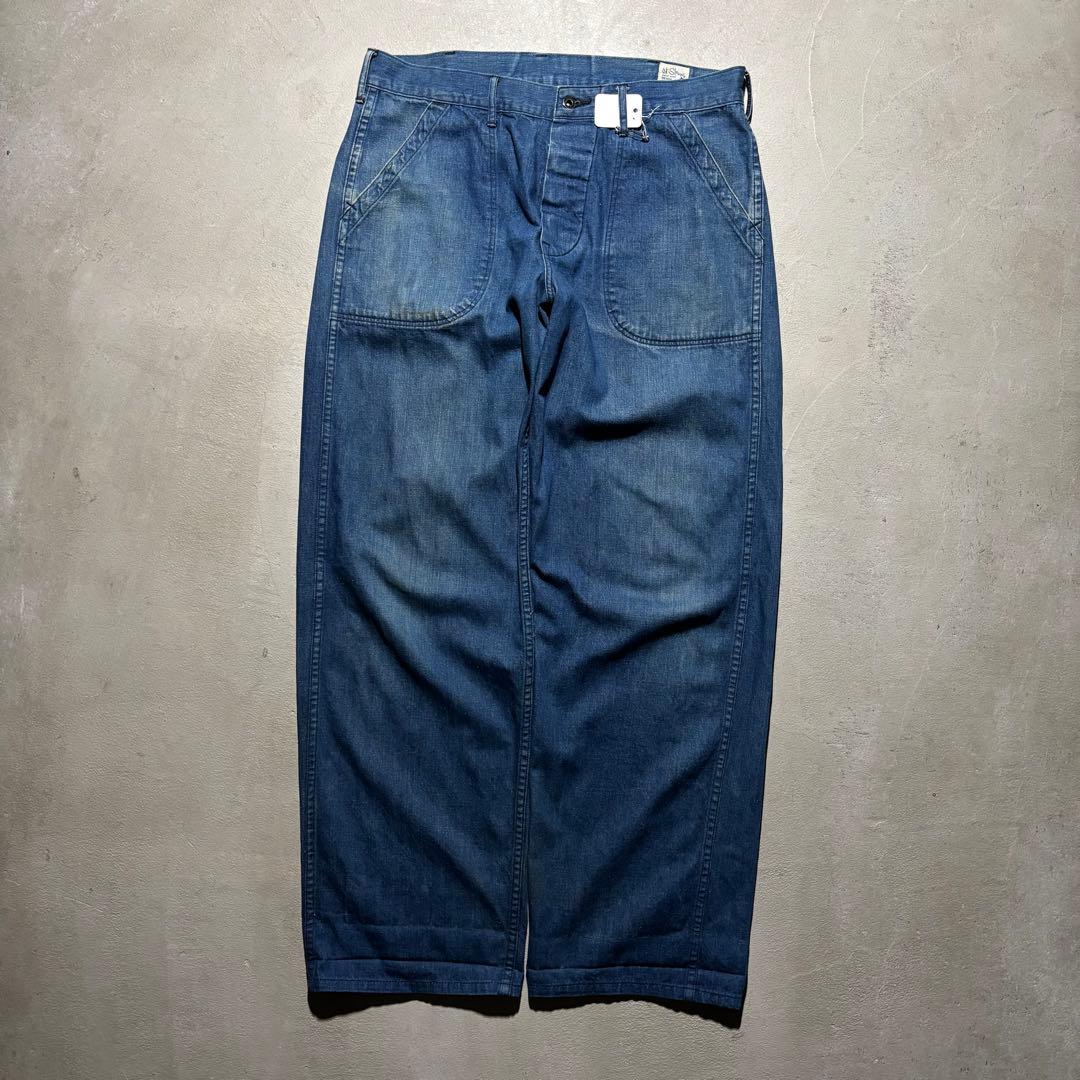 orslow US.NAVY DENIM UTILITY ベイカーパンツ