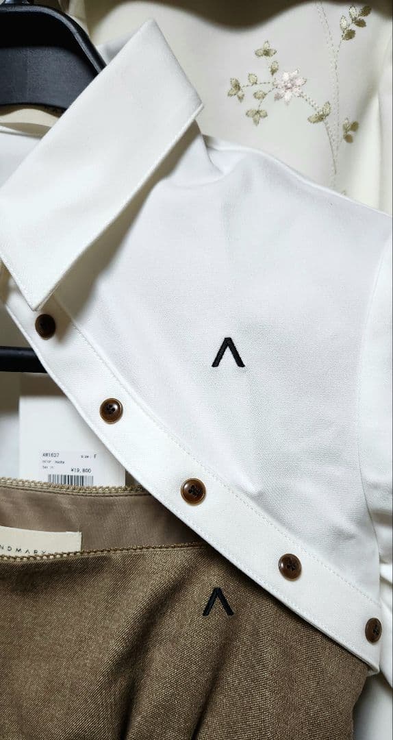 ワンピース ANDMARY Dahlia set dress Mocha