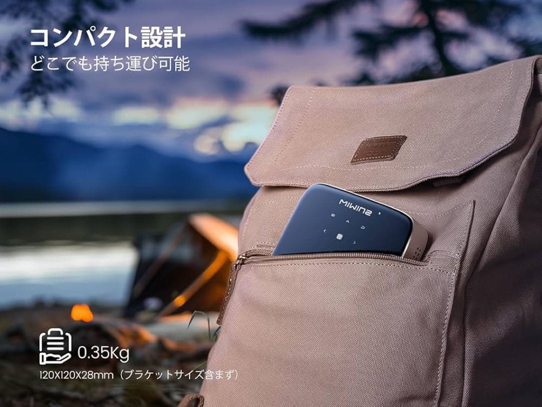 A*l様 WIMIUS DLPプロジェクター 1080P