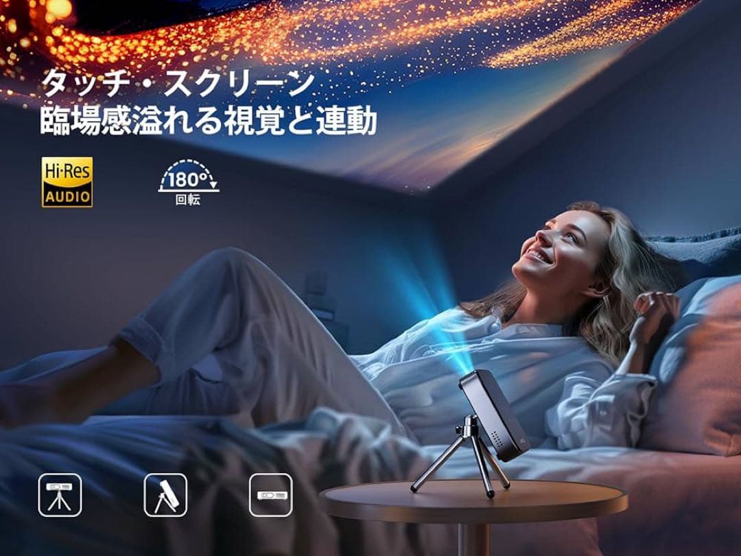 A*l様 WIMIUS DLPプロジェクター 1080P