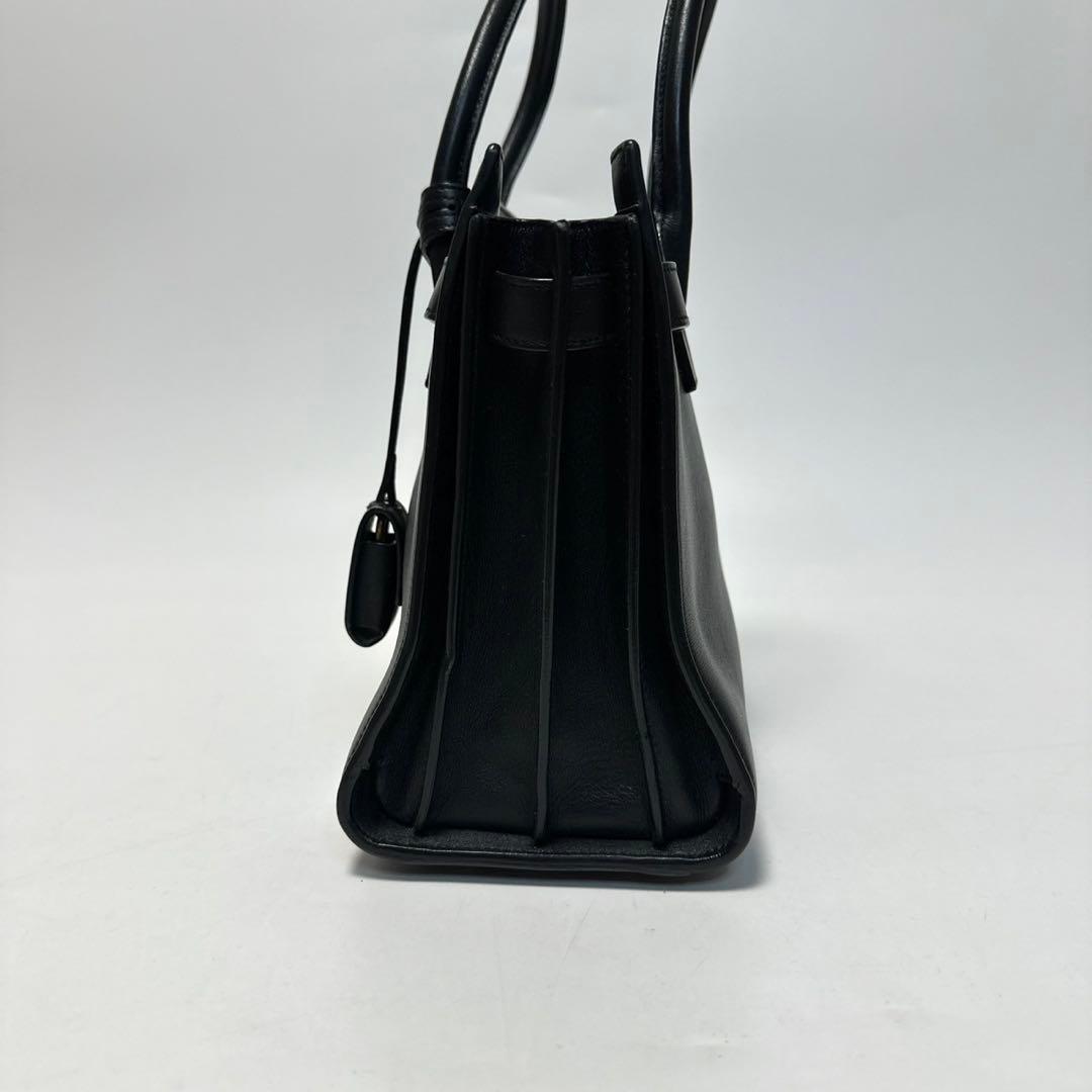q57【極美品】サンローラン　サックドジュール　ベイビー黒　2wayショルダー.