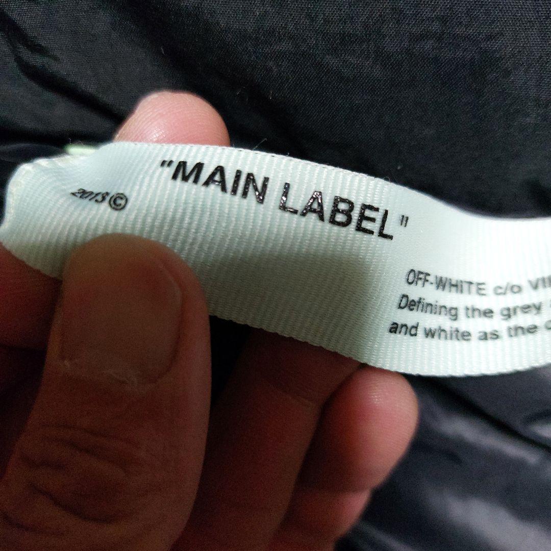 OFF-WHITE QUOTE PUFFER DOWN JKT ダウンジャケット